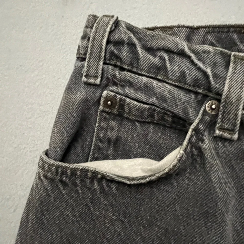 VTG Levi's jeans Orange Tab 505 Gray  Mens 30x31 Made USA Straight Leg Faded